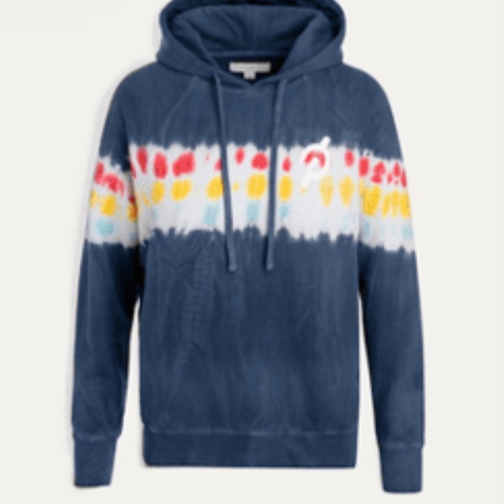 Peloton x Spiritual Gangster Placed Tie Dye Pullover New